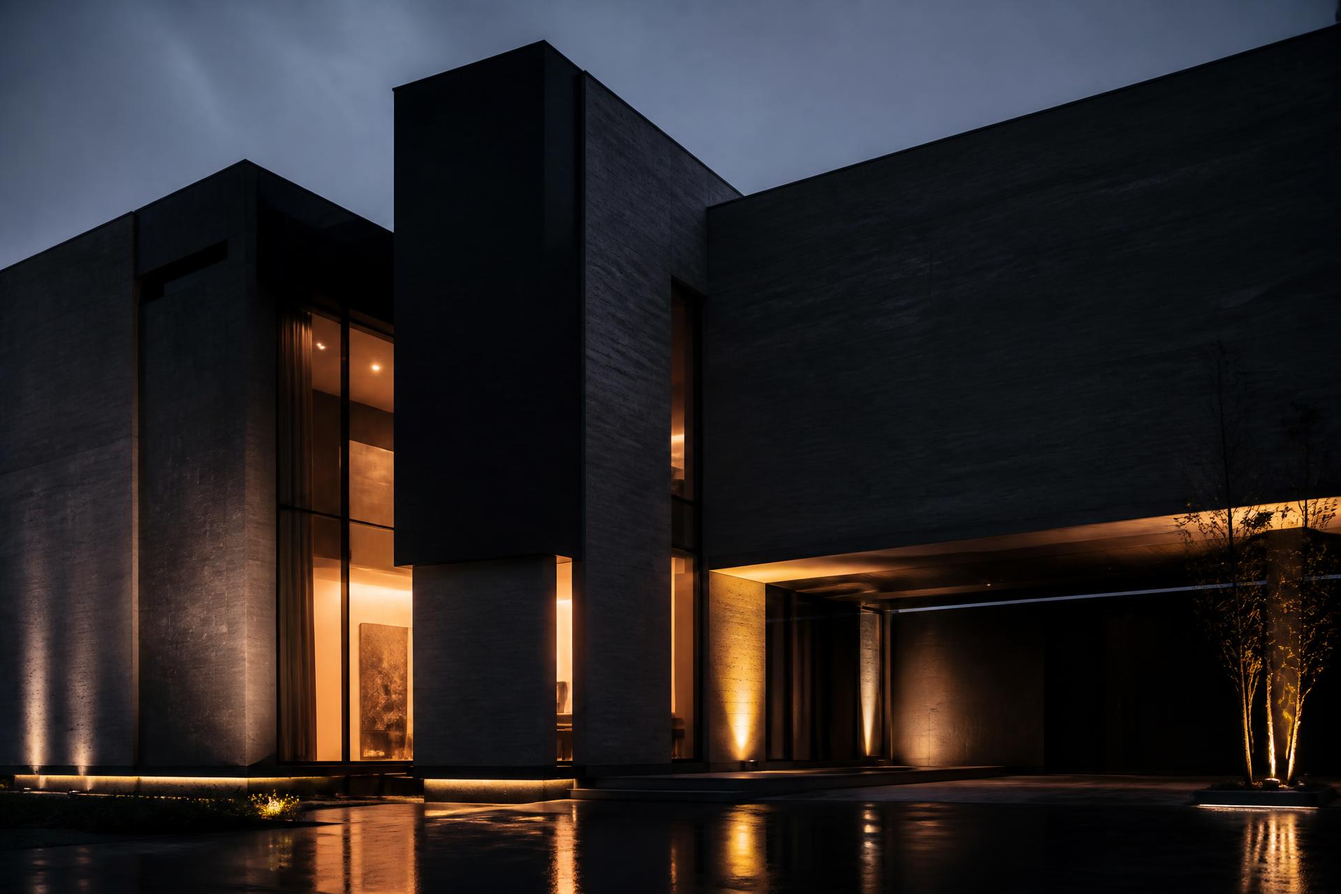 Arquitetura contemporânea monumental